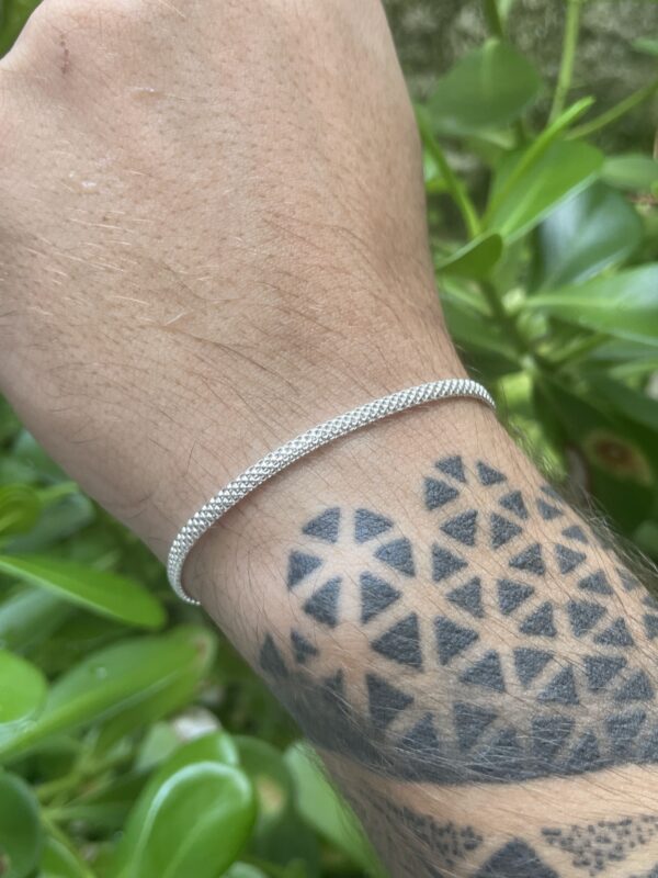 Pulseira prata Milão